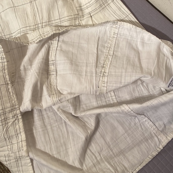 tulip clothing The Victoria in White Onyx windowpane print sleeveless dress XS - Picture 8 of 11